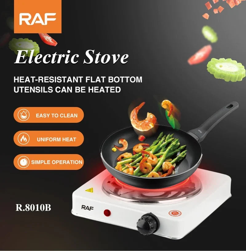 Electric Stove For Cooking, Hot Plate Heat Up In Just 2 Mins, Easy To Clean